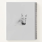 Aangepaste paardenliefhebbers notitieboek (Achterkant)