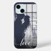 Aangepaste paarfoto-liefde Case-Mate iPhone case (Achterkant)