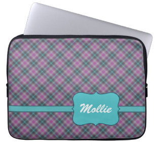 Aangepaste Paarse beschermhoes voor 13-inch laptop Sleeve