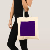 Aangepaste Paarse Canvas Canvas tas (Voorkant (product))