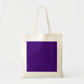 Aangepaste Paarse Canvas Canvas tas (Voorkant)