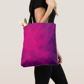 Aangepaste Paarse Canvas tas (Dichtbij)