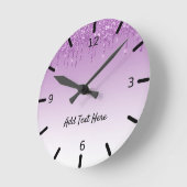 Aangepaste Paarse driftophulp Ronde Klok (Hoek)