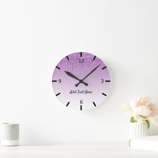 Aangepaste Paarse driftophulp Ronde Klok (Huis)