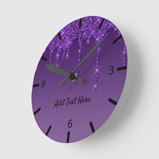 Aangepaste Paarse driftophulp Ronde Klok (Hoek)