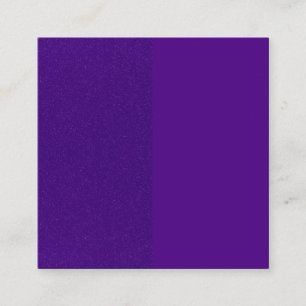 Aangepaste Paarse Glitter Stripe Vierkant Visiteka Vierkante Visitekaartje