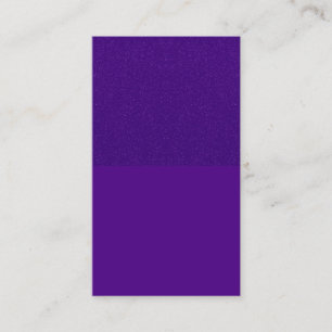 Aangepaste Paarse Glitter Top Visitekaartje