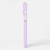 Aangepaste paarse Kawaii Bunny met wortel iPhone Hoesje (Linkerkant)