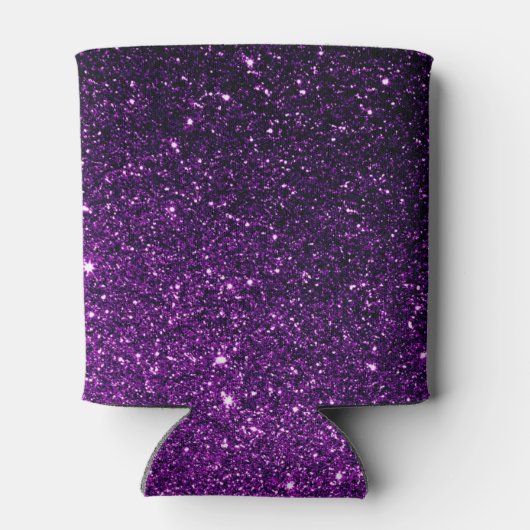 Aangepaste Paarse Koelbox Glitter Blikjeskoeler (Achterkant)