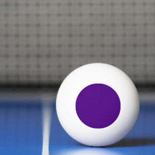Aangepaste Paarse Ping Pong Ball