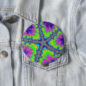 Aangepaste Paarse Reef Zeester Enorme Button (In situ)