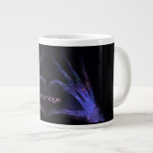 Aangepaste Paarse röntgenvingerafdrukken vormen ee Grote Koffiekop (Voorkant rechts)