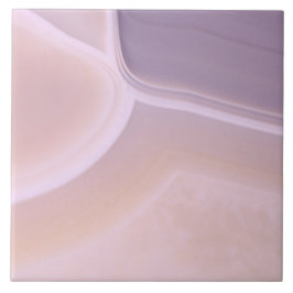 Aangepaste Paarse roze roze kristalpatronen Tegeltje