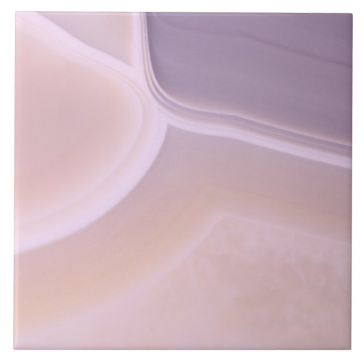 Aangepaste Paarse roze roze kristalpatronen Tegeltje (Voorkant)