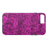 Aangepaste Paarse Rozen aanpassen Case-Mate iPhone Case (Achterkant (Horizontaal))