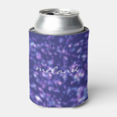 Aangepaste Paarse snuffelnaam Blikjeskoeler (Blikje Voorkant)