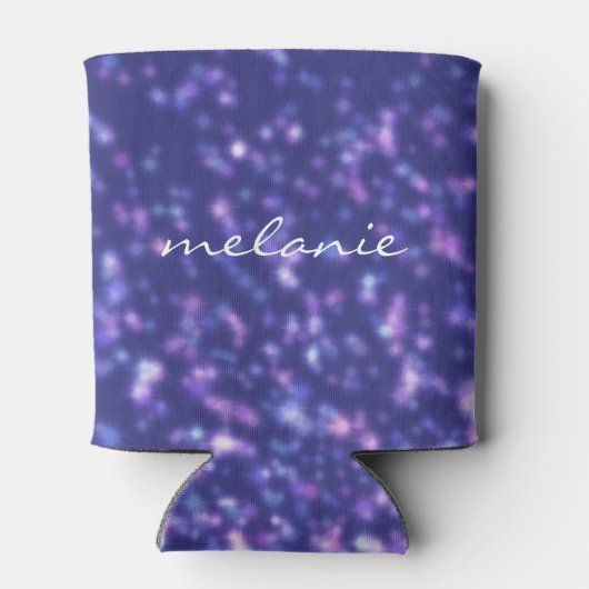 Aangepaste Paarse snuffelnaam Blikjeskoeler (Achterkant)