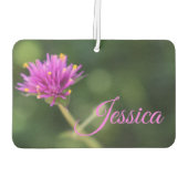 Aangepaste Paarse ventilatorNatuur Luchtverfrisser (Achterkant)