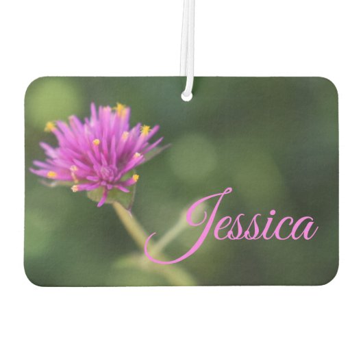 Aangepaste Paarse ventilatorNatuur Luchtverfrisser (Achterkant)