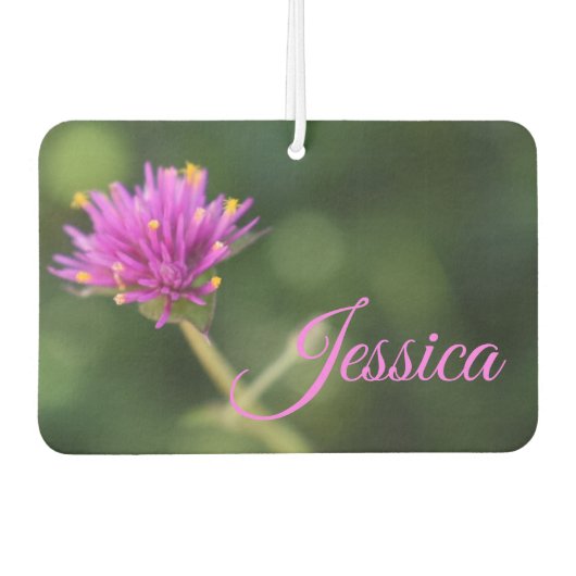 Aangepaste Paarse ventilatorNatuur Luchtverfrisser (Voorkant)