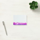 Aangepaste Paarse Violet Lavender Waterverf Post-it® Notes (Kantoor)