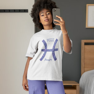 Aangepaste Paarse vrouwen met een sms-oestrus T-shirt