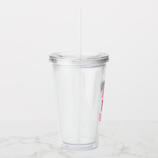 Aangepaste paasbundel acrylknollen acryl drinkbeker (Rechts)