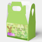 Aangepaste paasbundel tot Kinder promotievak Bedankdoosjes (Geopend)