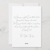 Aangepaste Paaseieren met Paaseieren en Kaart (Achterkant)