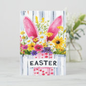 Aangepaste Paaseieren met Paaseieren en Kaart (Staand voorkant)