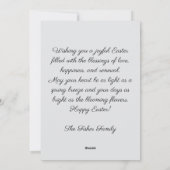 Aangepaste Paaseieren met Paaseieren en Kaart (Achterkant)