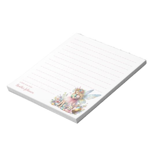 Aangepaste Paasfee Notitieblok (Linkerzijde)