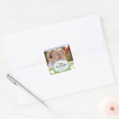 Aangepaste Paasfotolabels Labels Daisy Polkadots (Envelop)