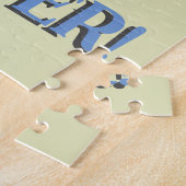 Aangepaste paashaas oversized stukken legpuzzel (Zijkant)