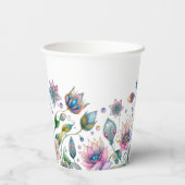 Aangepaste paaspapier bekers voor Baby shower (Achterkant)