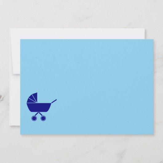 Aangepaste paddenstoel Baby shower Nieuwe mammie A Kaart (Achterkant)