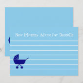 Aangepaste paddenstoel Baby shower Nieuwe mammie A Kaart (Voorkant / Achterkant)