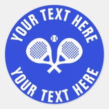 Aangepaste padel tennis stickers