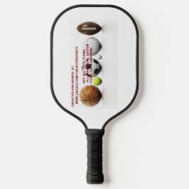 aangepaste padels voor pickleball paddle