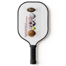 aangepaste padels voor pickleball
