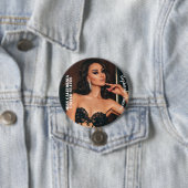 Aangepaste Pageant Button Pin - Kies uw maat (In situ)