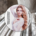 Aangepaste Pageant Button Pin - Kies uw maat<br><div class="desc">Beveilig uw sjerp in stijl met deze aanpasbare knoppenpin voor optochten. Voeg je foto en naam toe aan creëer,  de ultieme aangepaste pin voor promotionele evenementen. Kies uit een verscheidenheid aan maten en vormen om het uw eigen te maken!</div>
