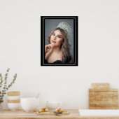 Aangepaste Pageant Portret Waarde Poster (Keuken)