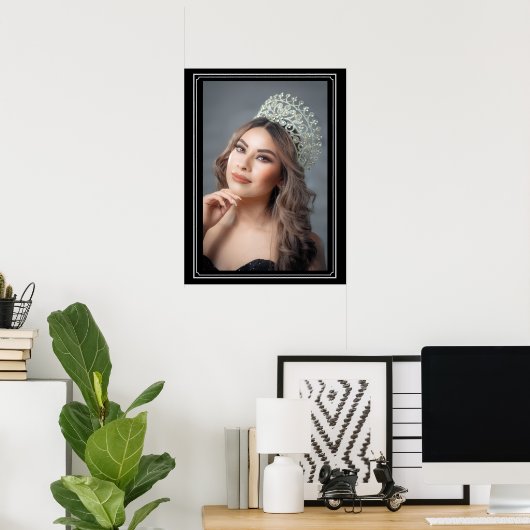Aangepaste Pageant Portret Waarde Poster (Thuiskantoor)