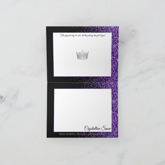 Aangepaste pagina - Bedankt voor je creditcards |  (Binnen)