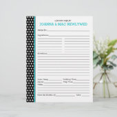 Aangepaste pagina met inspringing door pooldot (Staand voorkant)