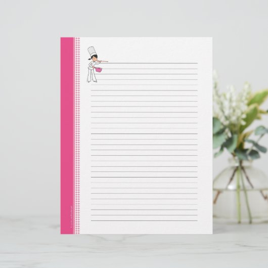 Aangepaste pagina Ontvang van Chef Design (Staand voorkant)