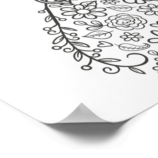 Aangepaste pagina voor gekleurde weddenschappen poster (Hoek)