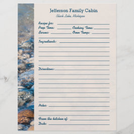 Aangepaste pagina voor hergebruik van het meer