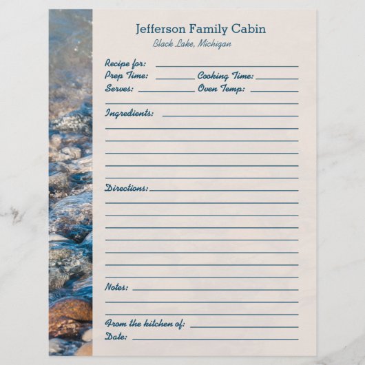 Aangepaste pagina voor hergebruik van het meer (Voorkant)